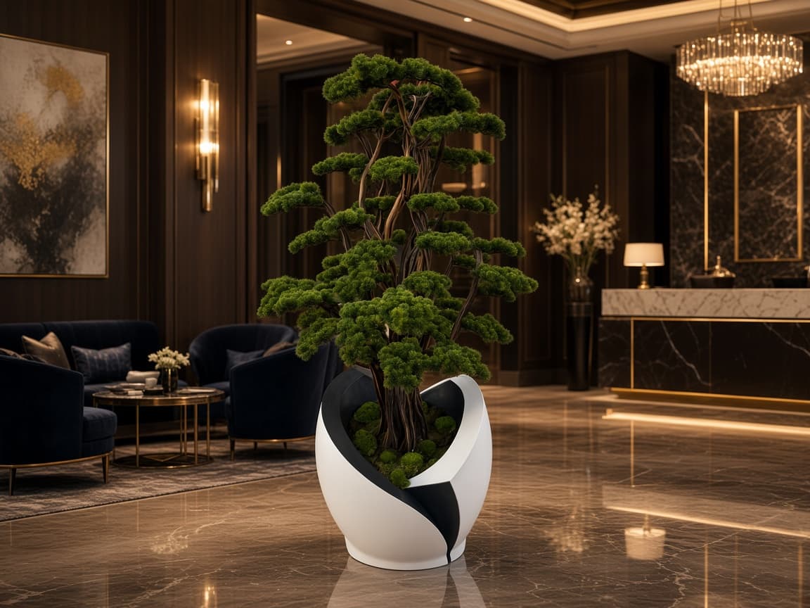 Lobi Bonsai Karşılama